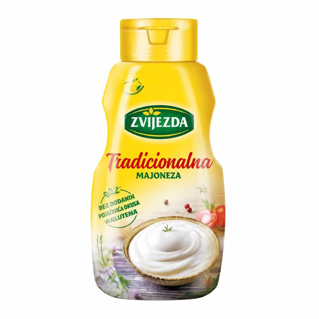 Majoneza Zvijezda tradicionalna 400 g Akcija v trgovini Mercator