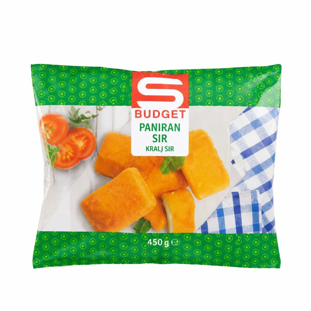 Paniran Sir 450 g Budget - Akcija v trgovini Spar