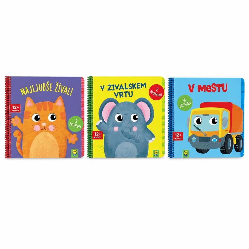 Knjiga za malčke Akcija v trgovini Lidl