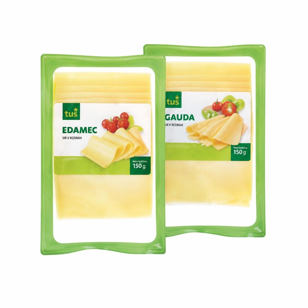 Sir v rezinah 150 g Tuš Akcija v trgovini Tuš