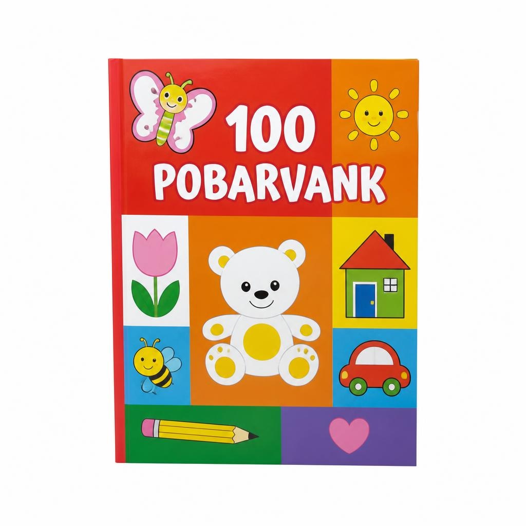 100 Pobarvank - Akcija v trgovini Spar