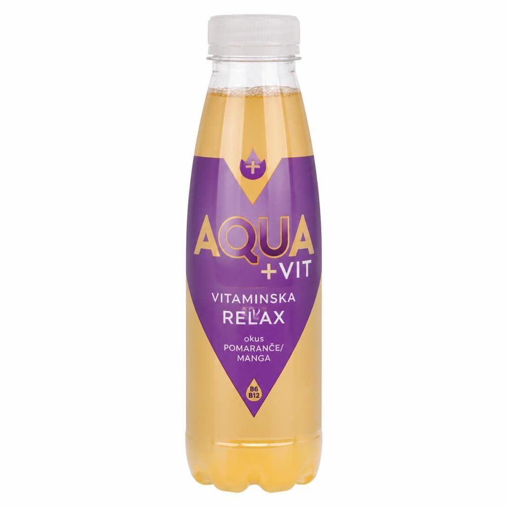 Aqua +Vit vitaminska voda z okusom pomaranče/manga 500 ml Akcija v trgovini Eurospin