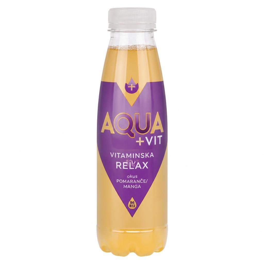 Aqua +Vit vitaminska voda z okusom pomaranče/manga 500 ml Akcija v trgovini Eurospin