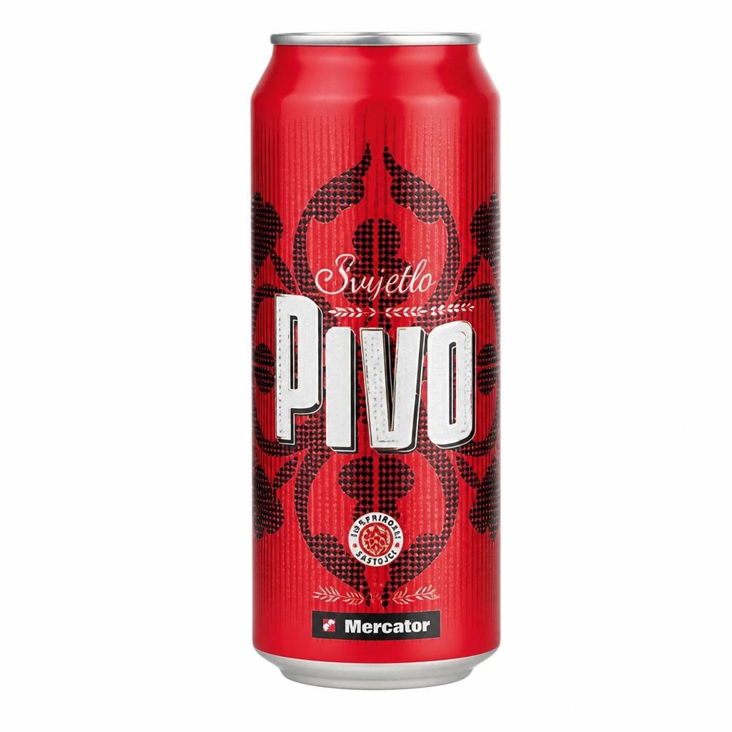 Pivo Mercator 0,5 l Akcija v trgovini Mercator