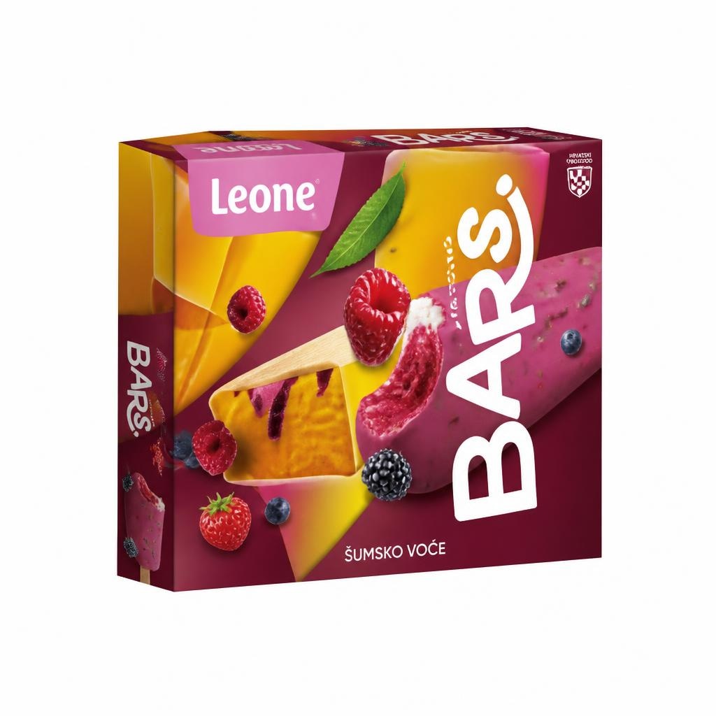 Leone Bars sladoled 4 x 50 ml Akcija v trgovini Tuš