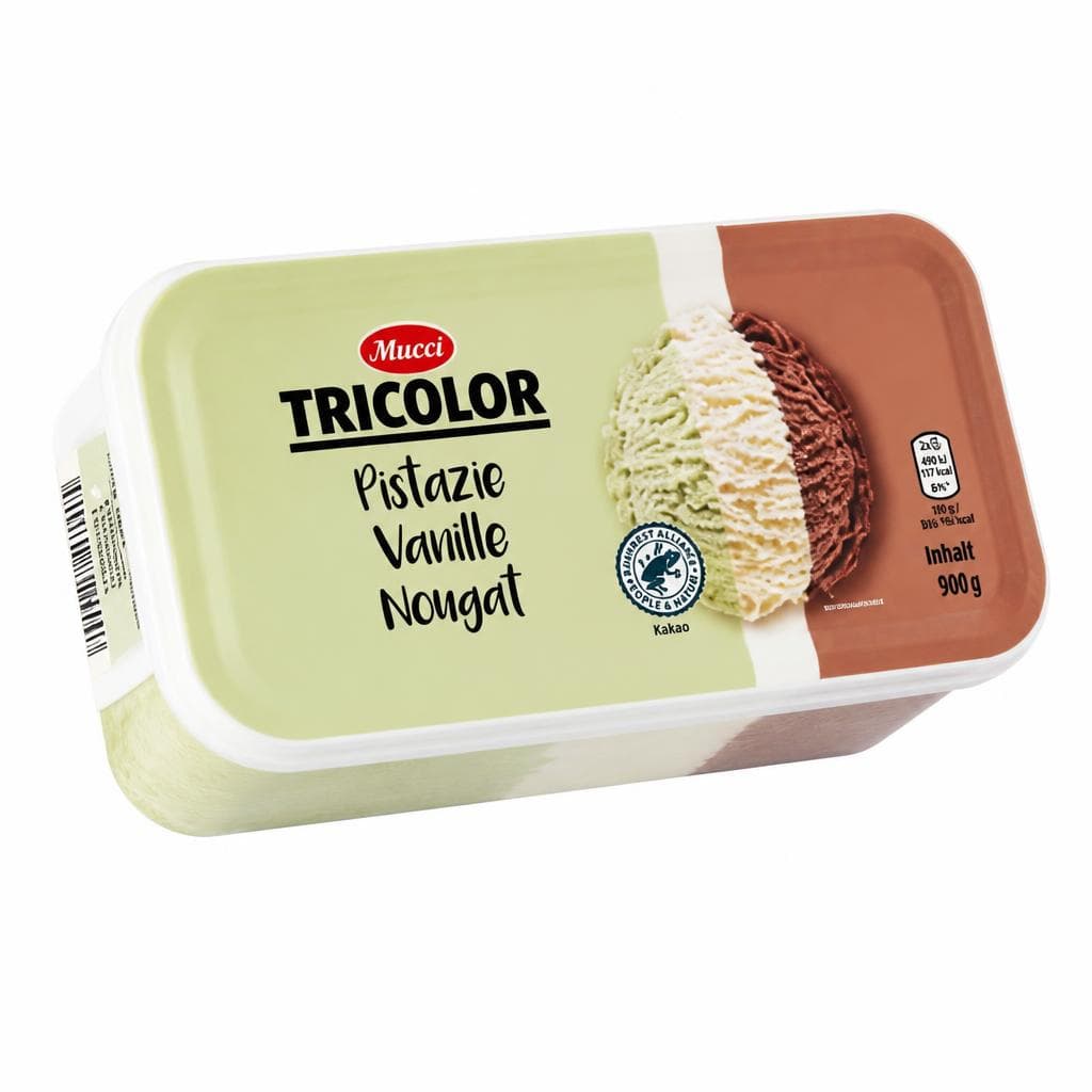 Mucci Sladoled Tricolor 1 l Akcija v trgovini Hofer