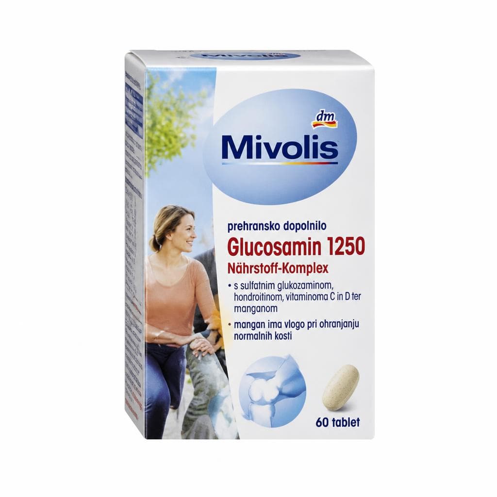 Mivolis Glucosamin 1250 prehransko dopolnilo 40 kosov Akcija v trgovini Dm