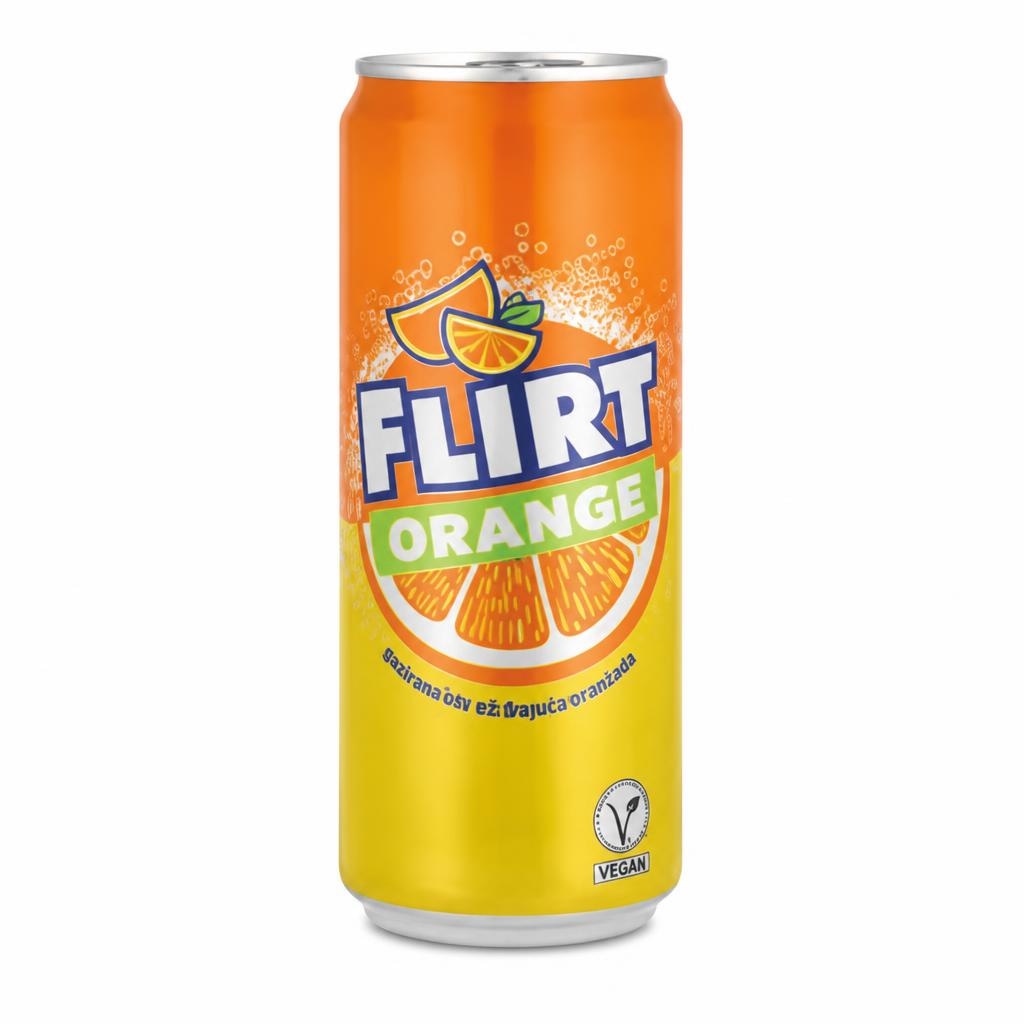 Flirt Oranžada 330 ml - Akcija v trgovini Hofer