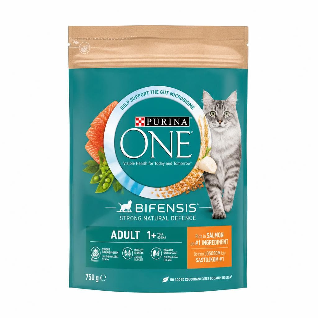 Suha hrana za mačke Purina ONE 750 g Akcija v trgovini Mercator