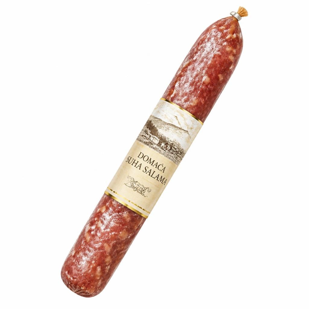 Domača suha salama 500 g Zlata dolina Akcija v trgovini Jager