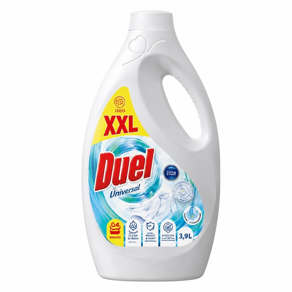 Duel gel za pranje perila XXL Universal 3,9 L Akcija v trgovini Lidl