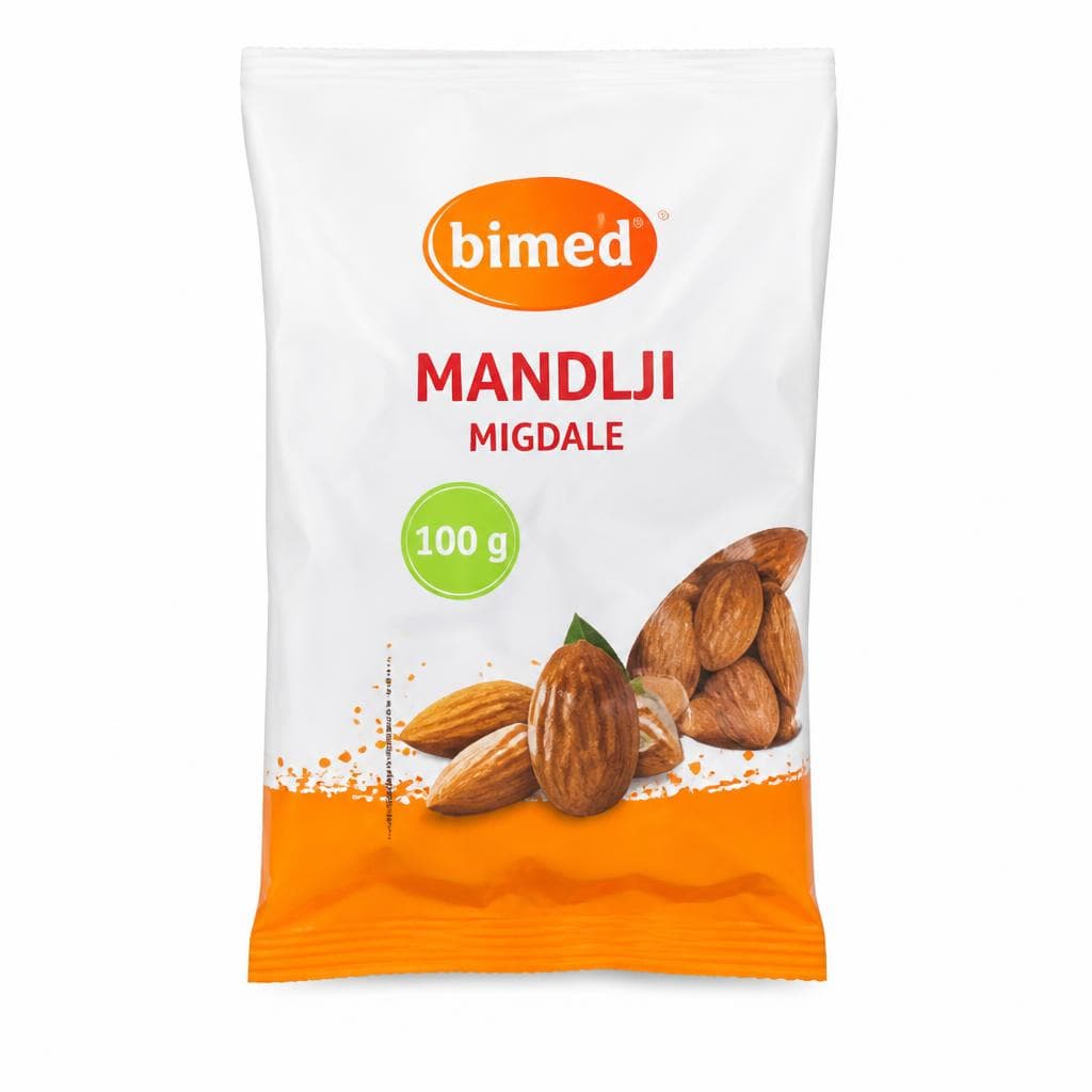 Mandlji 100 g Bimed Akcija v trgovini Jager