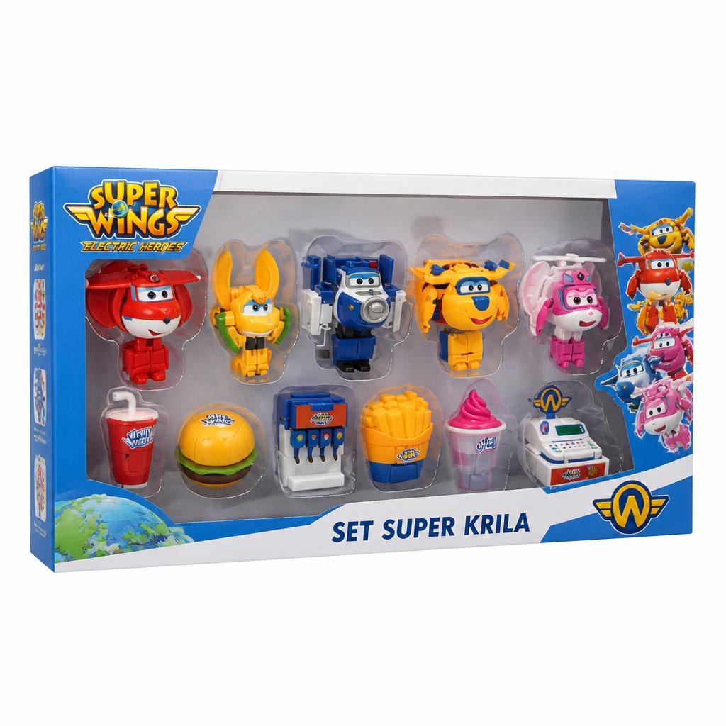 Super Wings Set Super Krila Akcija v trgovini Spar