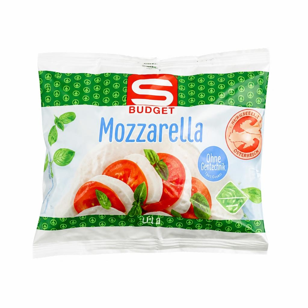 Mozzarella 125 g S-BUDGET - Akcija v trgovini Spar