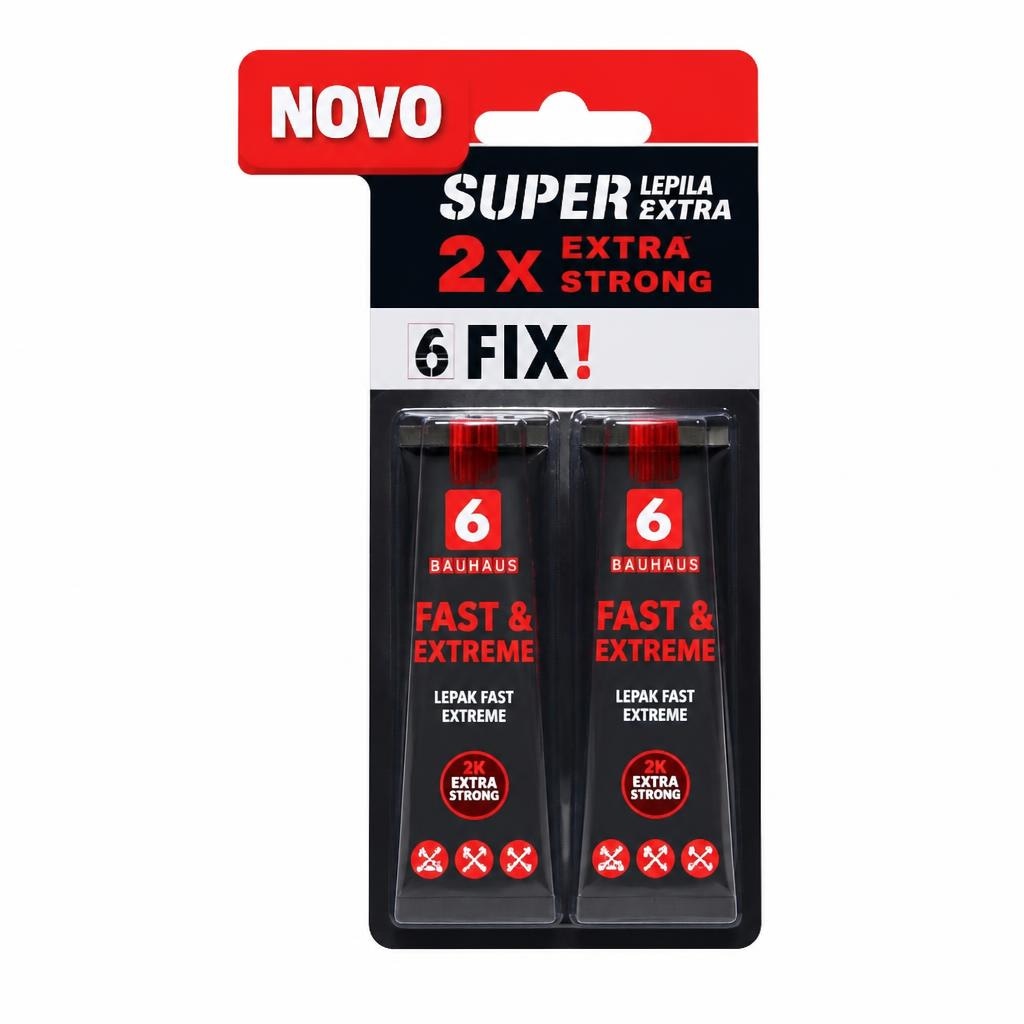 Fix Lepilo Fast & Extreme 2 x 290 ml Akcija v trgovini Bauhaus