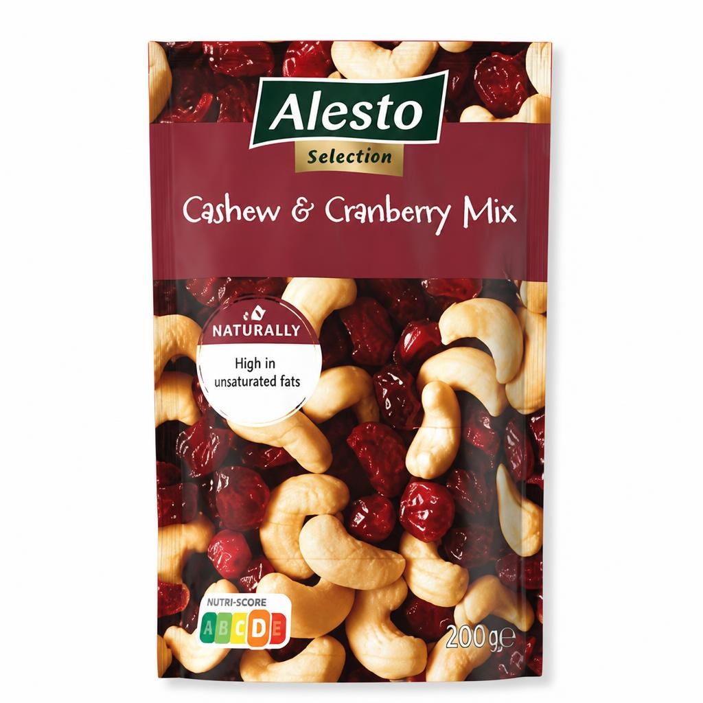 Alesto Selection Indijski oreščki in brusnice 200 g - Akcija v trgovini Lidl