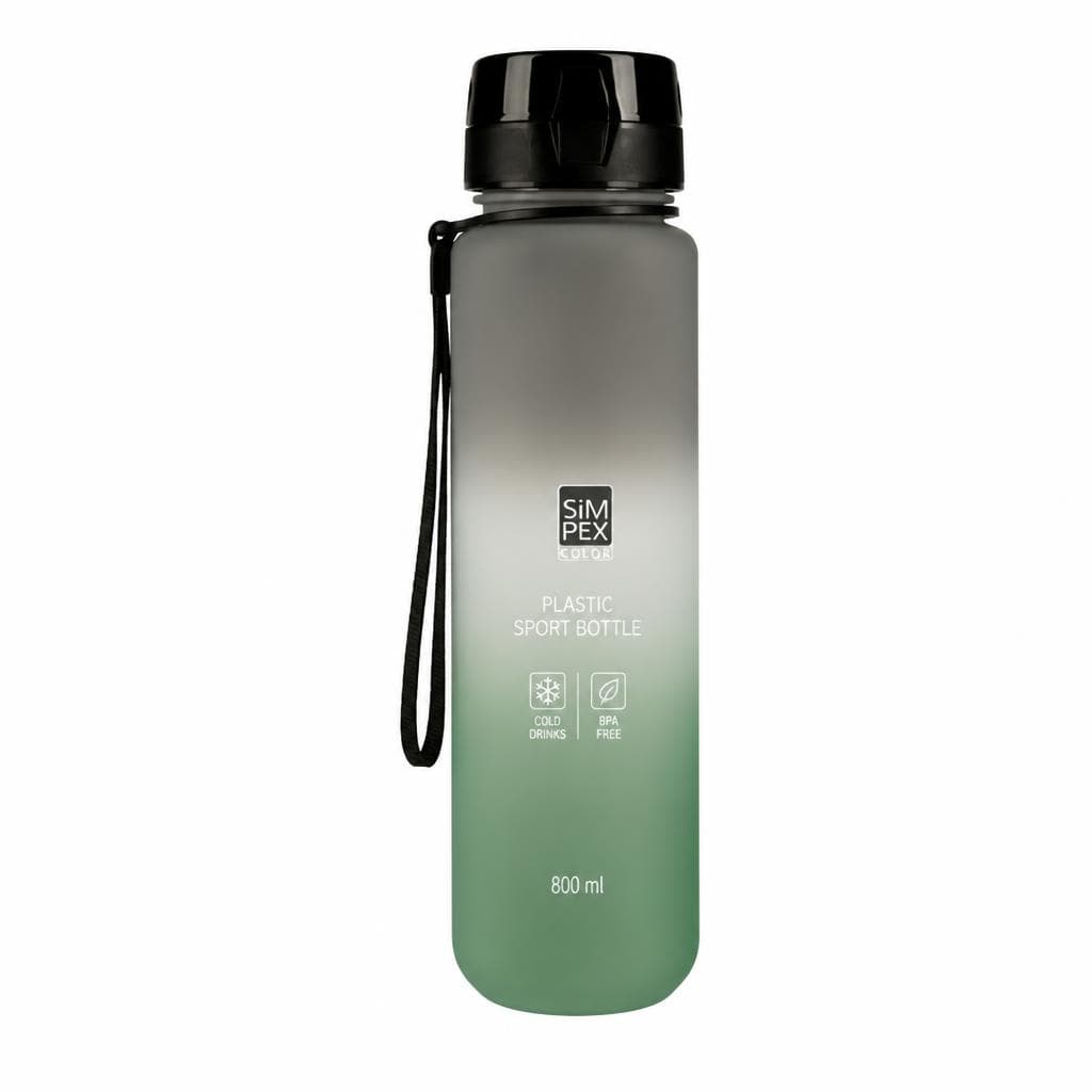 Plastična športna steklenica 800 ml SIMPEX COLOR Akcija v trgovini Spar