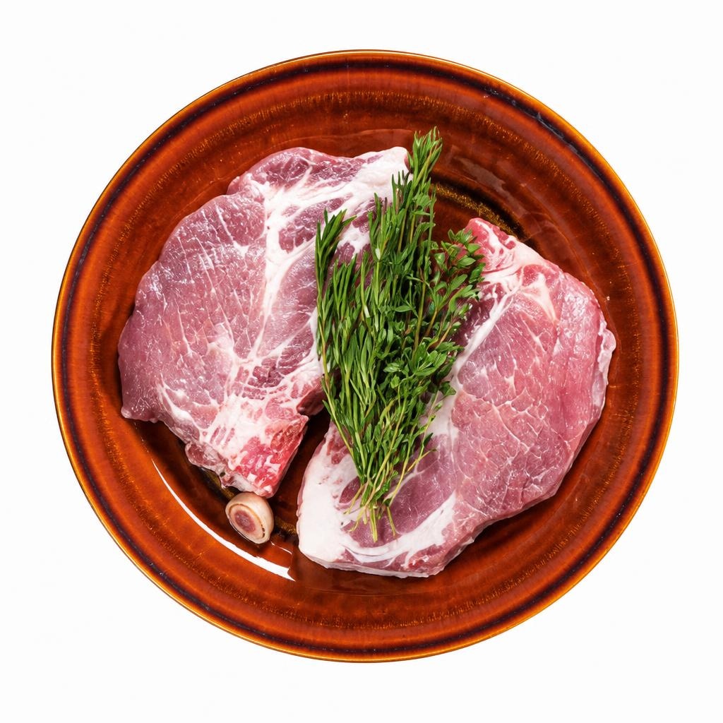Svinjski vrat s kostjo EU Akcija v trgovini Mercator