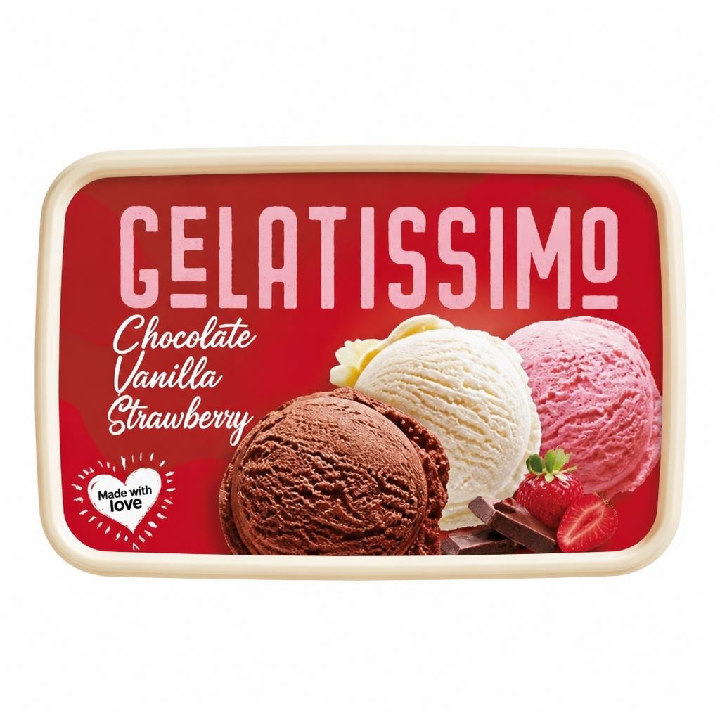 Sladoled Gelatissimo 2 L Akcija v trgovini Mercator