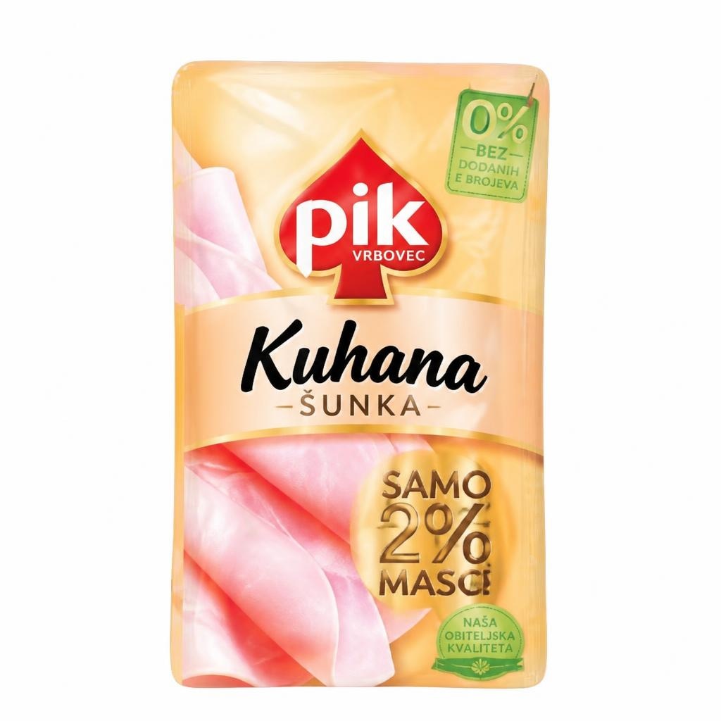 Kuhana šunka 125 g Pik Vrbovec Akcija v trgovini E.Leclerc