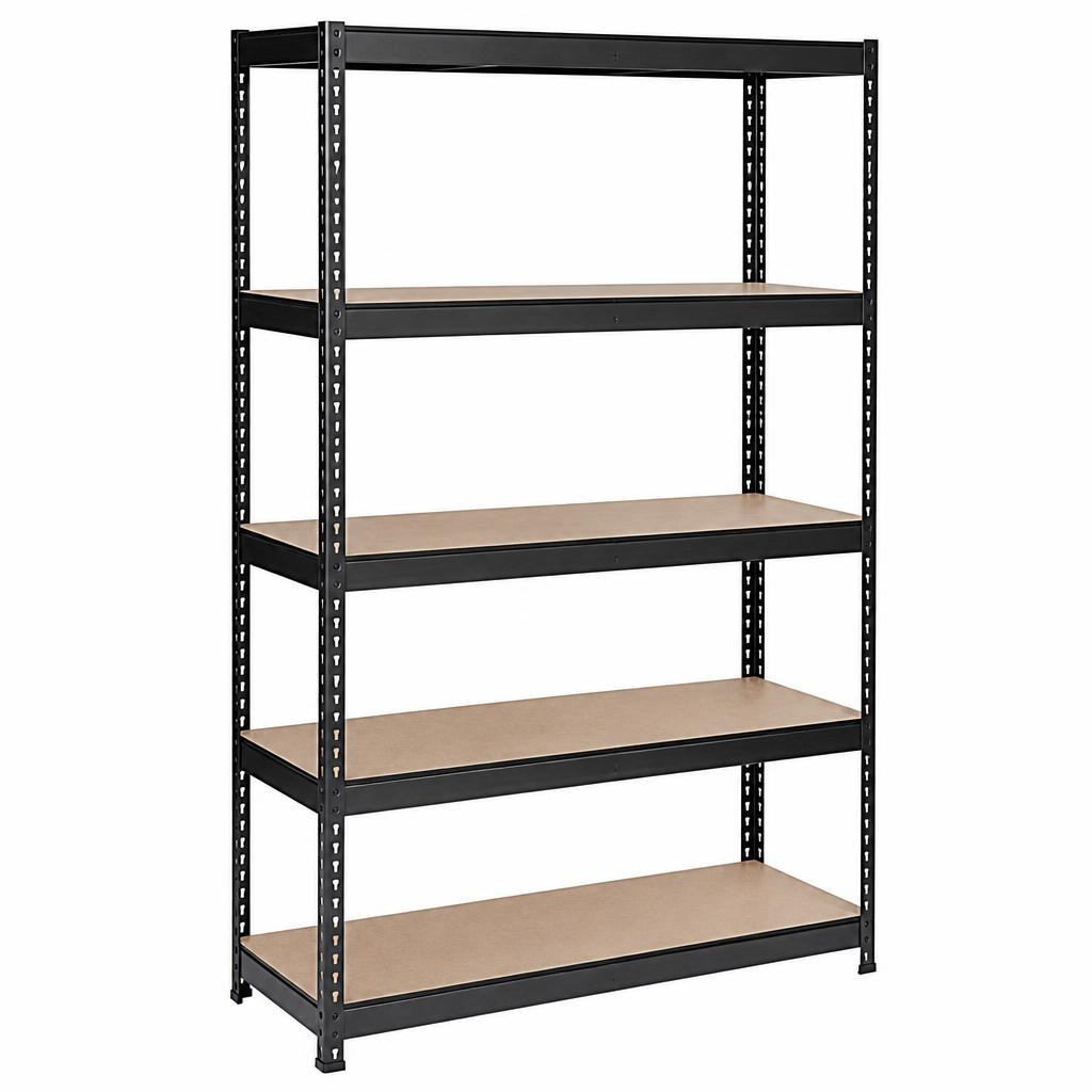 Težkonosilni kovinski regal v 180 x š 180 x g 40 cm Akcija v trgovini Bauhaus