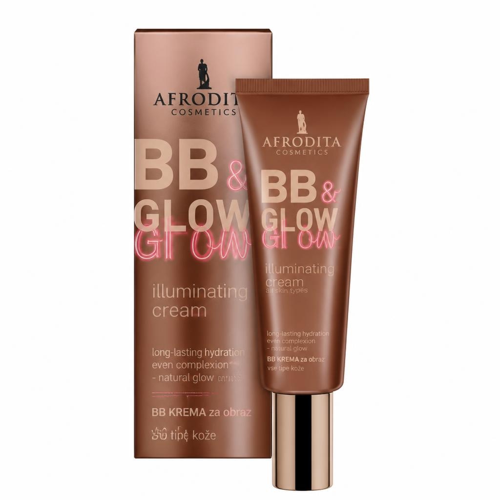 Kozmetika Afrodita BB Glow Krema za obraz 30 ml Akcija v trgovini Tuš