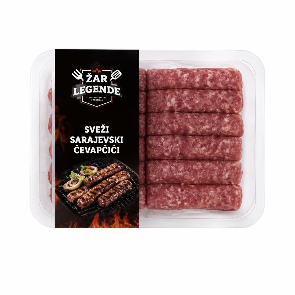 Žar legende sveži sarajevski čevapčići 480 g Akcija v trgovini Lidl