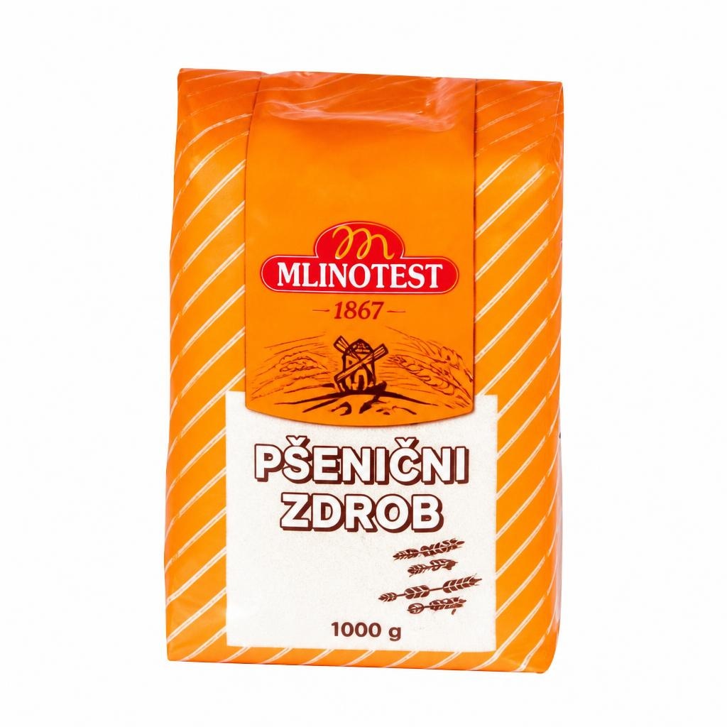 Mlinotest pšenični zdrob 1 kg Akcija v trgovini Tuš