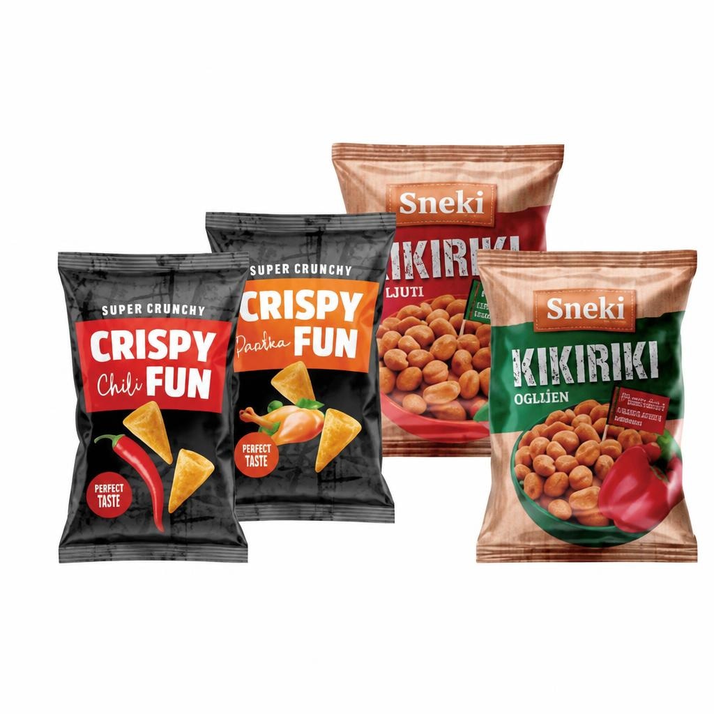 Vočar Slani prigrizki 85 g ali 50 g - Akcija v trgovini E.Leclerc