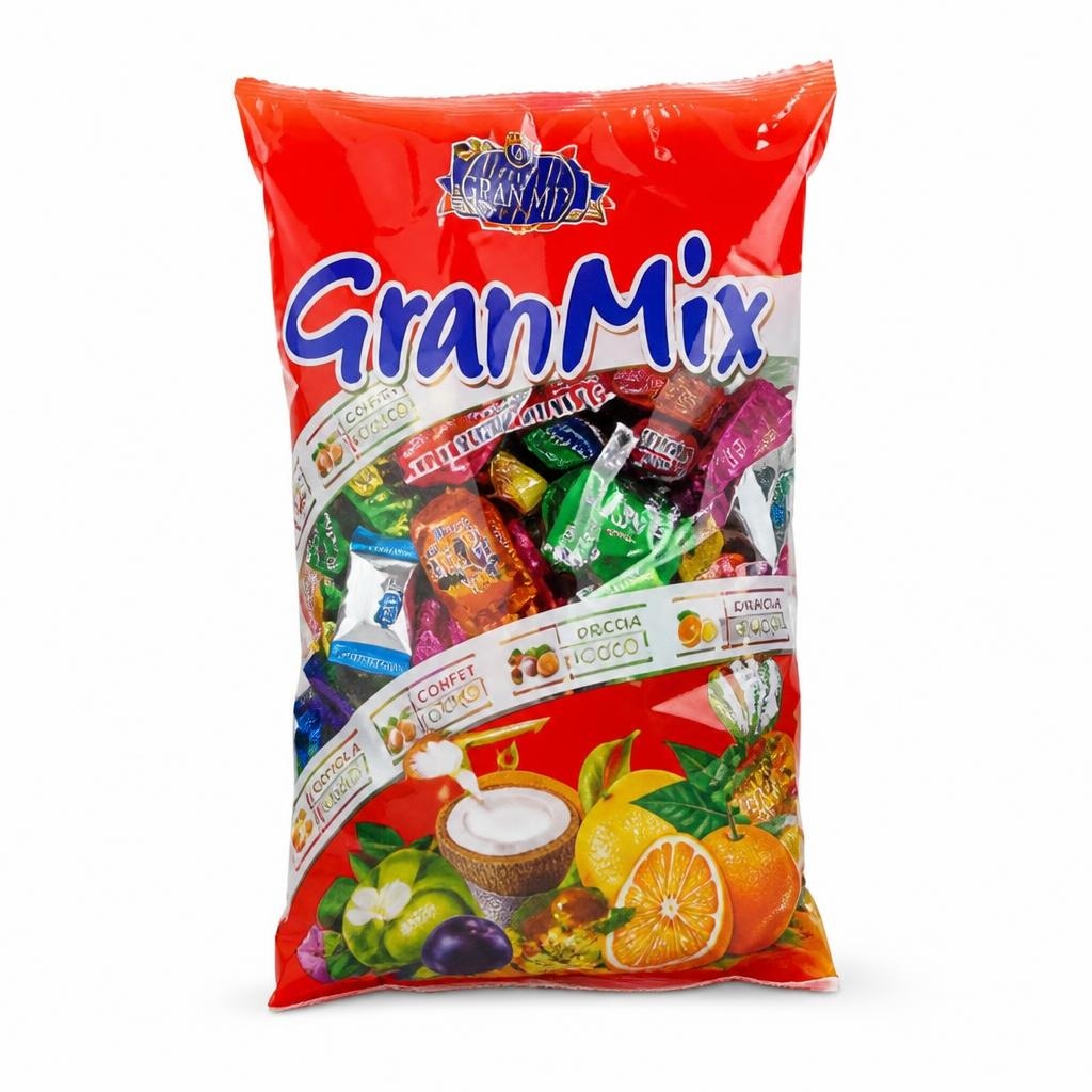 Gran Mix mešani bonboni Granmix 1 kg Akcija v trgovini Eurospin
