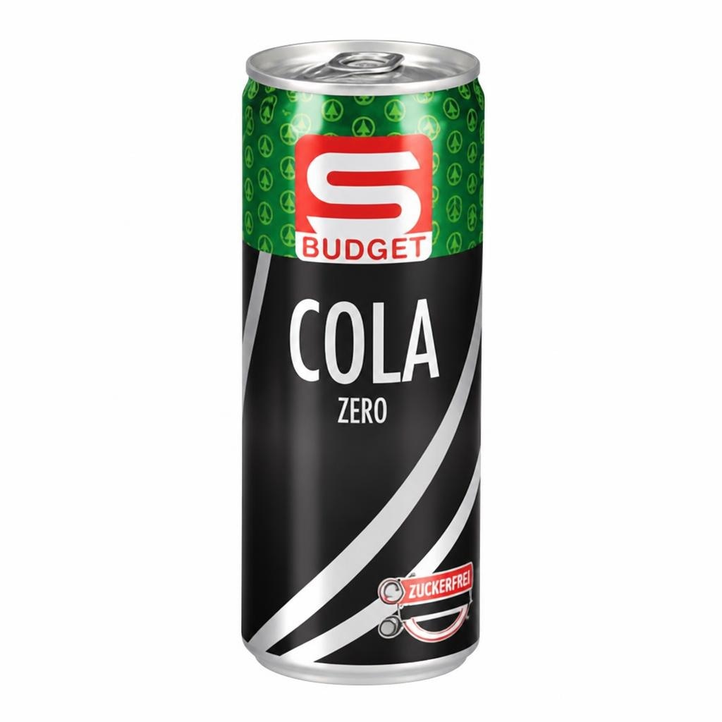 S-Budget cola brez sladkorja 0,33 l Akcija v trgovini Spar