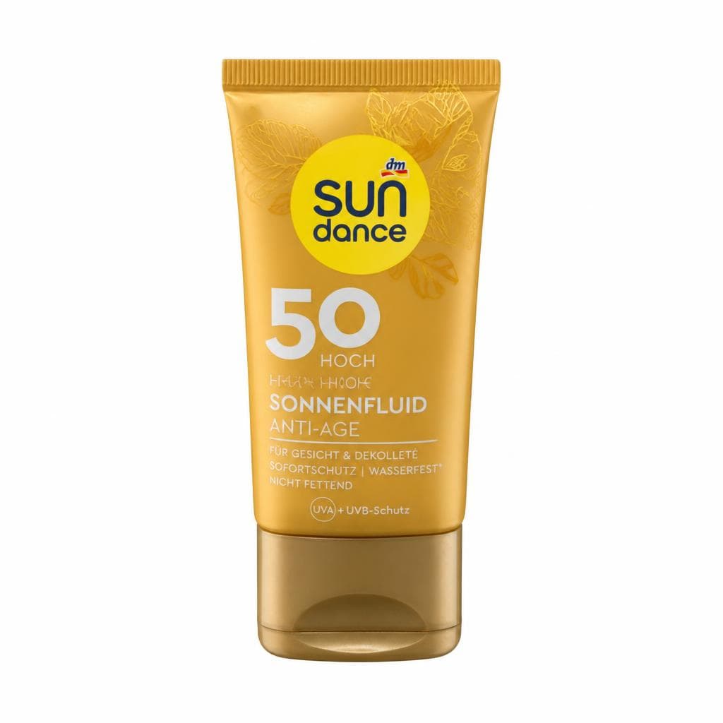 Sundance Anti-Age fluid za zaščito pred soncem ZF 50 50 ml Akcija v trgovini Dm