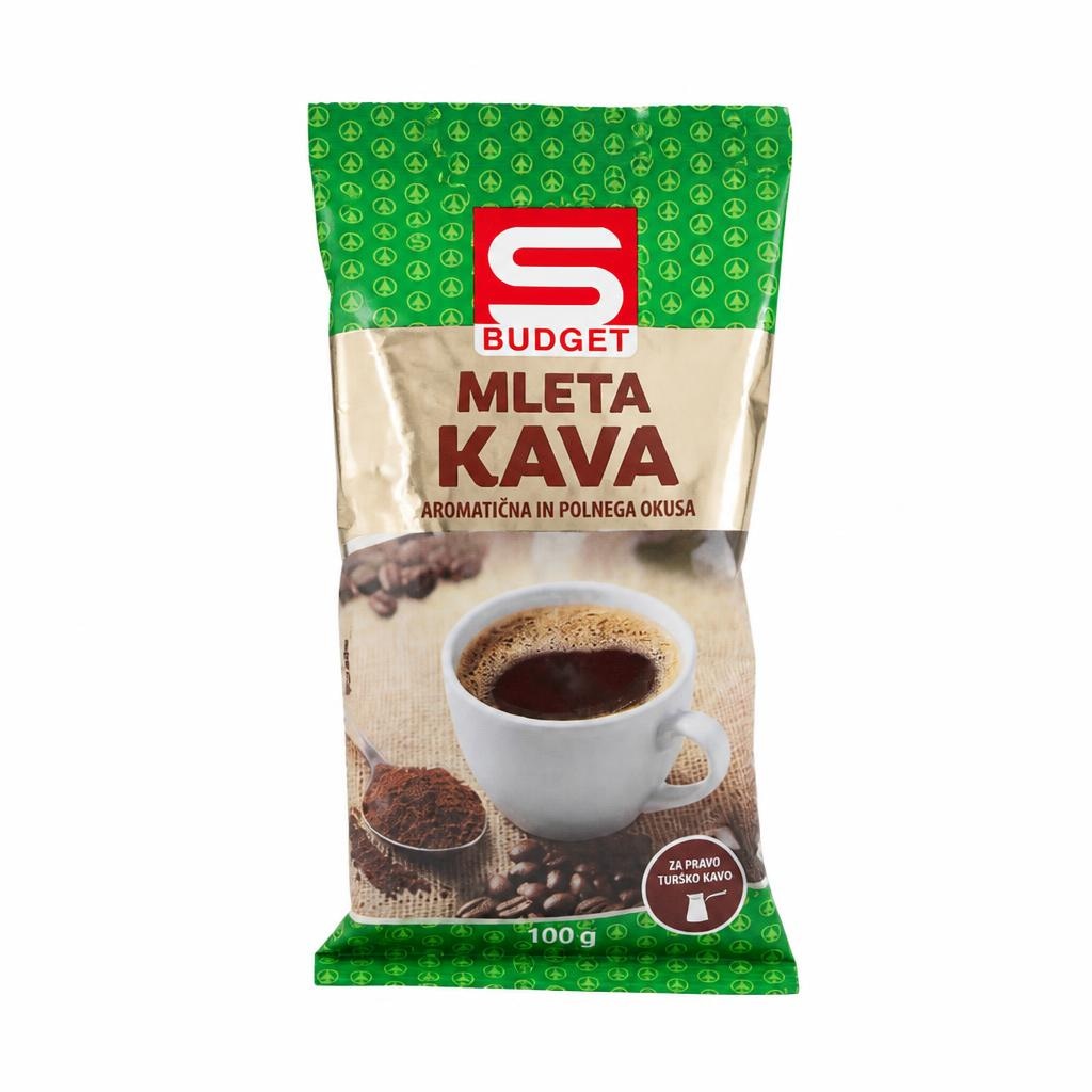 S Budget mleta kava 100 g Akcija v trgovini Spar