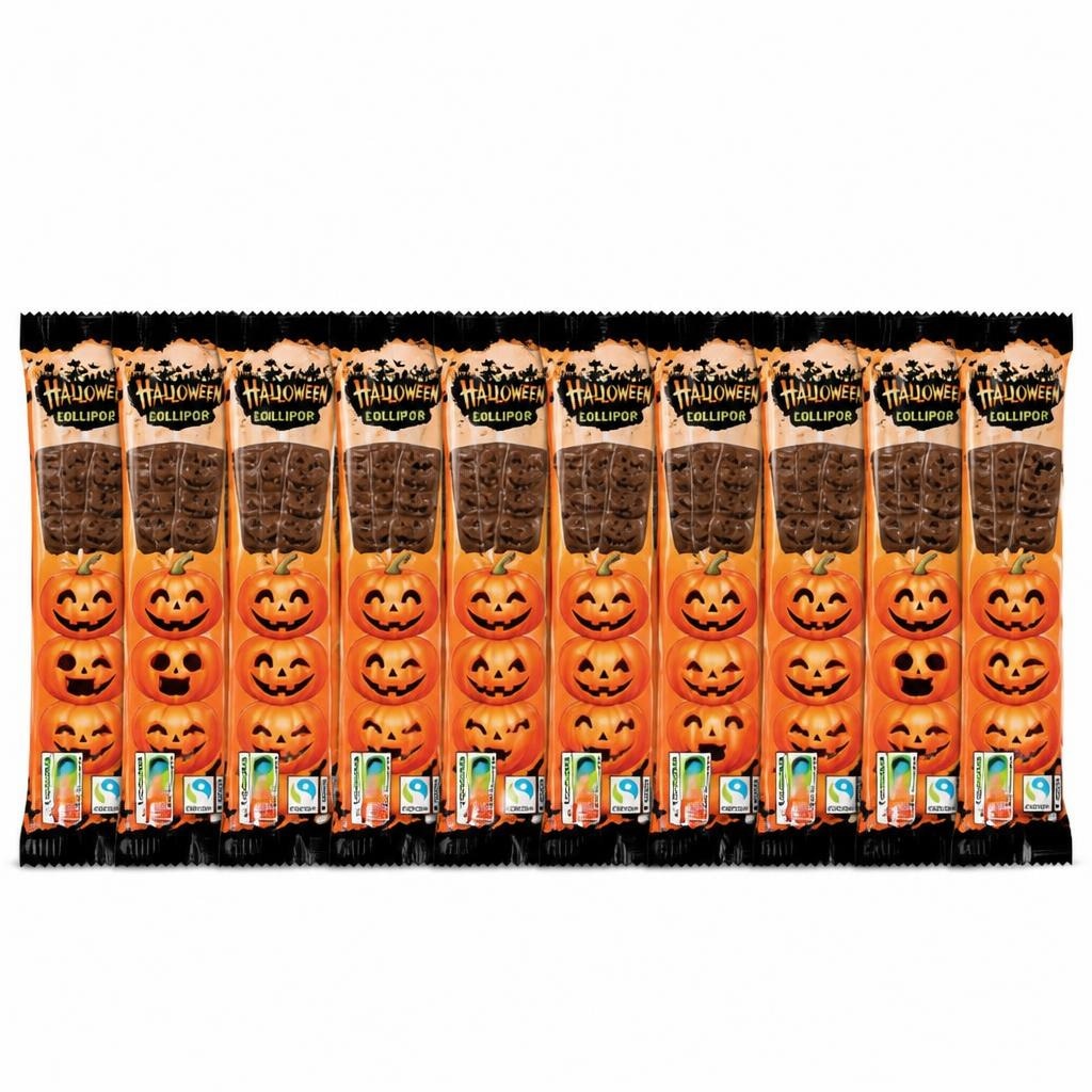 Halloween čokoladne lizike Akcija v trgovini Hofer