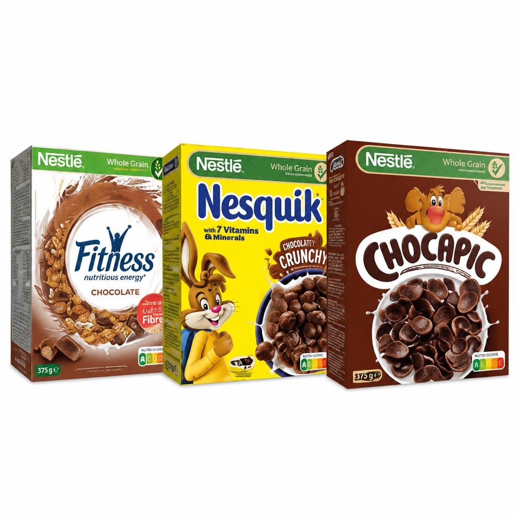 Nestlé žitarice Akcija v trgovini Tuš