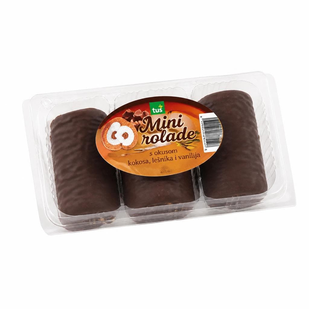 Mini rolade Tuš 120 g Akcija v trgovini Tuš