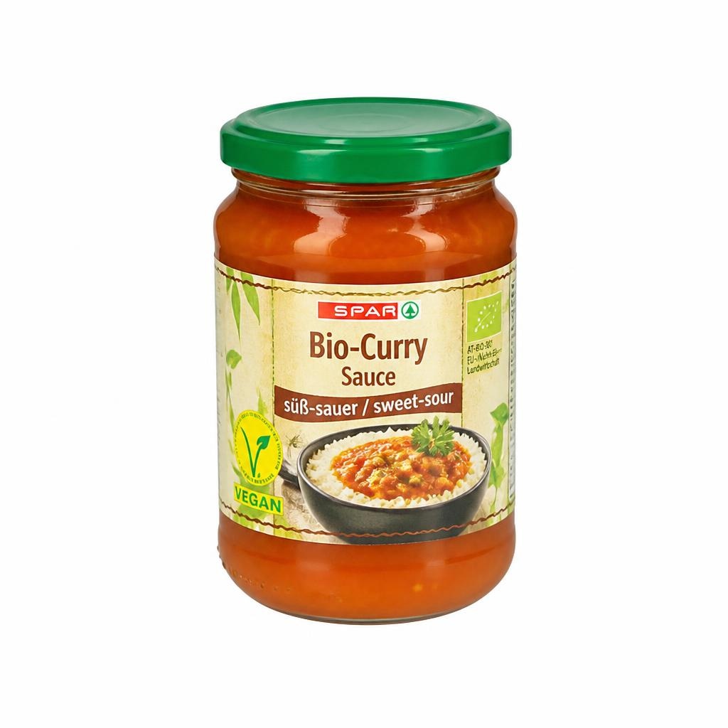 Omaka sladko kisla ali curry 350 g Natur pur Akcija v trgovini Spar