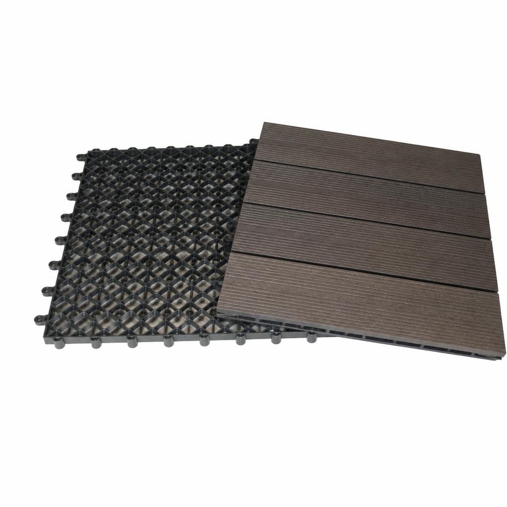 WPC deska za teraso rjava 3D 2.200/140/23 mm Akcija v trgovini Merkur