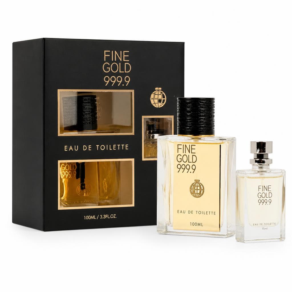 Darilni kompleti parfumska voda 100 ml + 15 ml Fine Gold / Luxée Parfums Akcija v trgovini Tedi