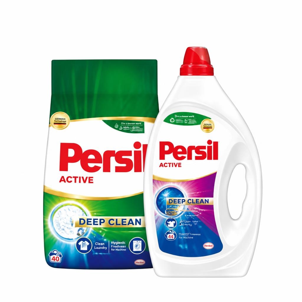 Persil detergent za pranje perila 36 pranj/1,98 kg, 40 pranj/2,2 kg, 40 pranj/1,8 l, 44 pranj/1,98 l Akcija v trgovini Tuš