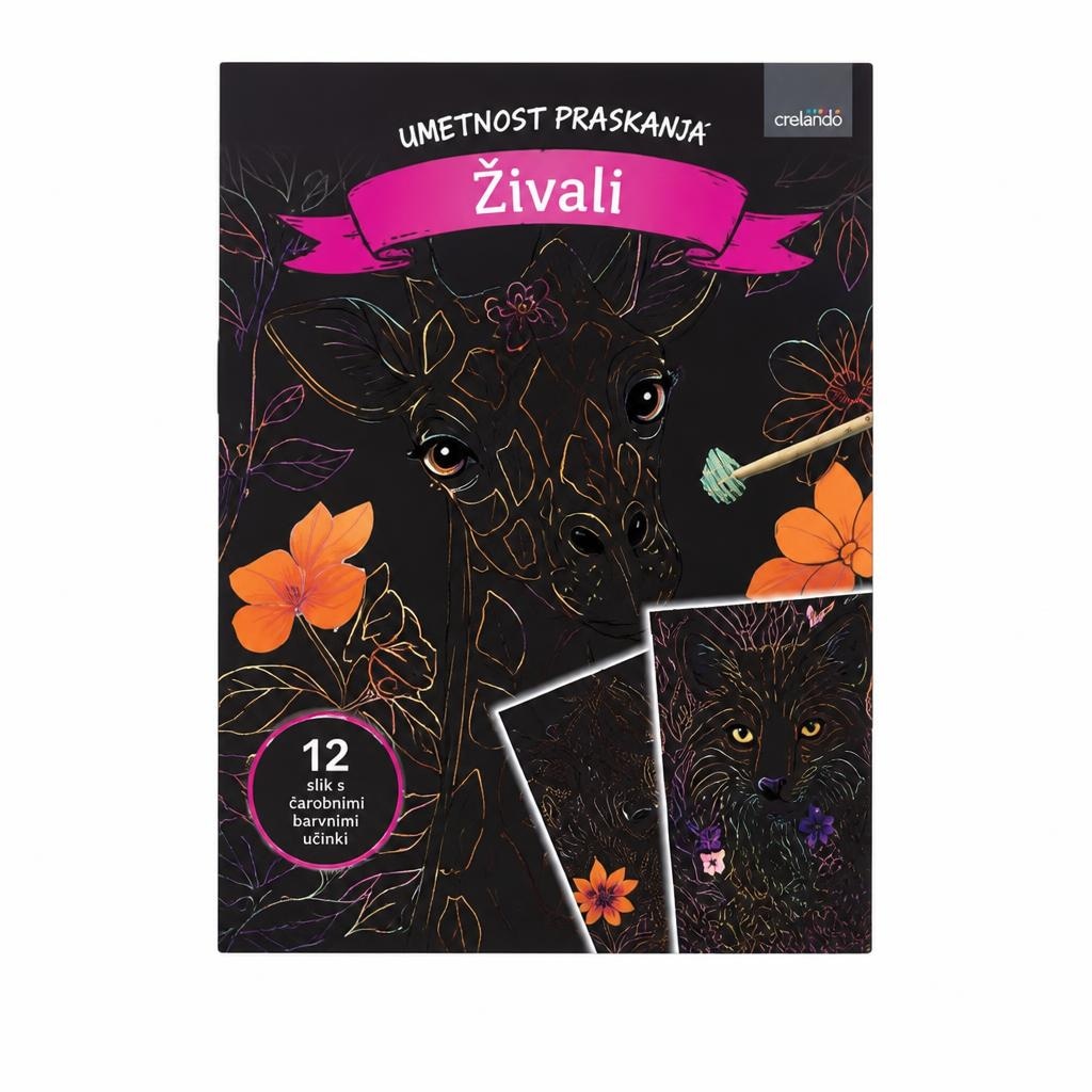 Crelando Praskanka Živali 12 listov - Akcija v trgovini Lidl