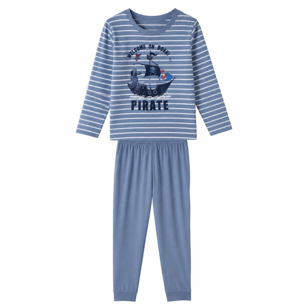 Tissaia Basics deška ali dekliška pižama Pirate Akcija v trgovini E.Leclerc