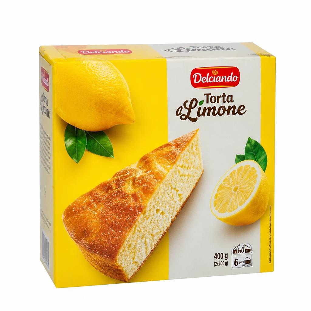 Delciando limonin kolač 400 g Akcija v trgovini Eurospin