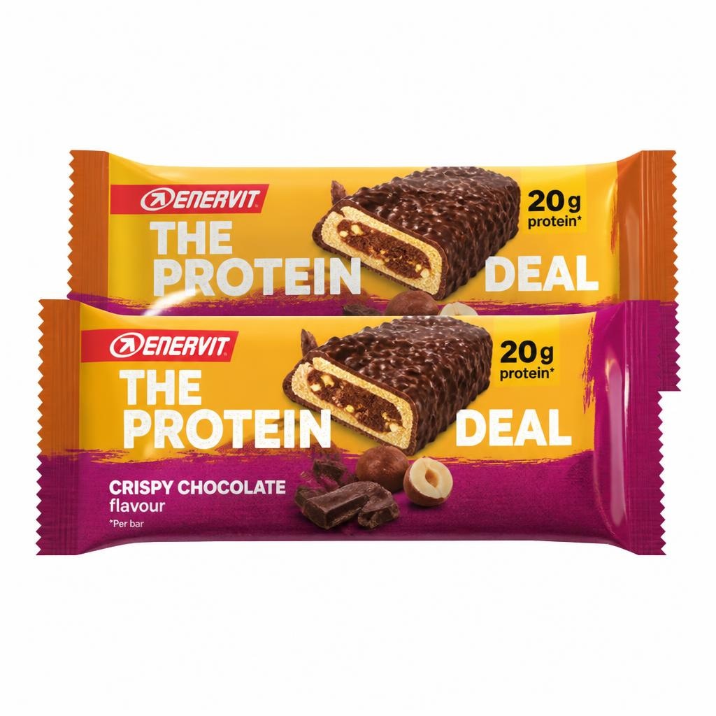 Izbrane proteinske ploščice The Protein Deal ali Enervit več vrst in gramatur Akcija v trgovini Mercator