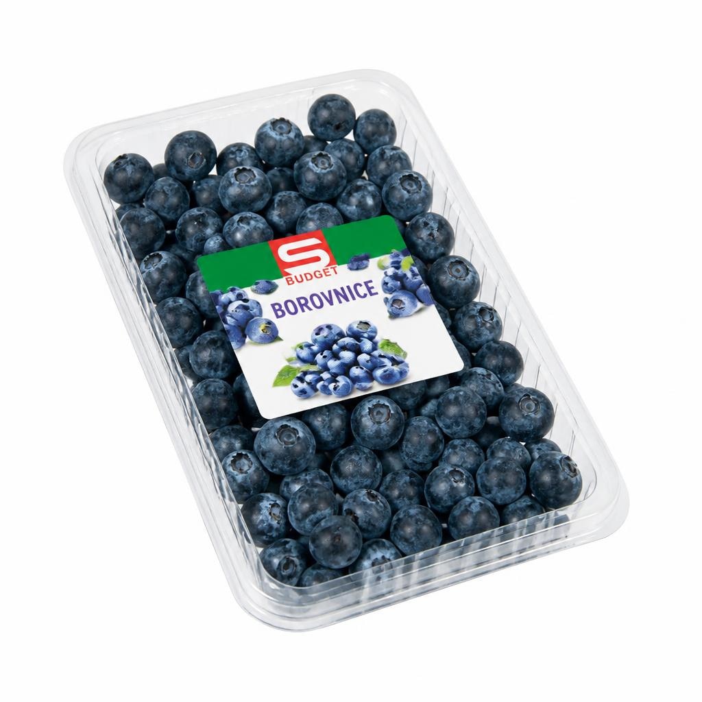 Borovnice 300 g S Budget Akcija v trgovini Spar