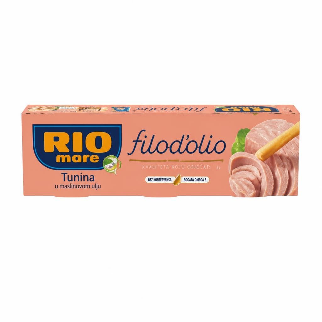 Rio mare tunina Filod'olio 4 x 65 g Akcija v trgovini Mercator