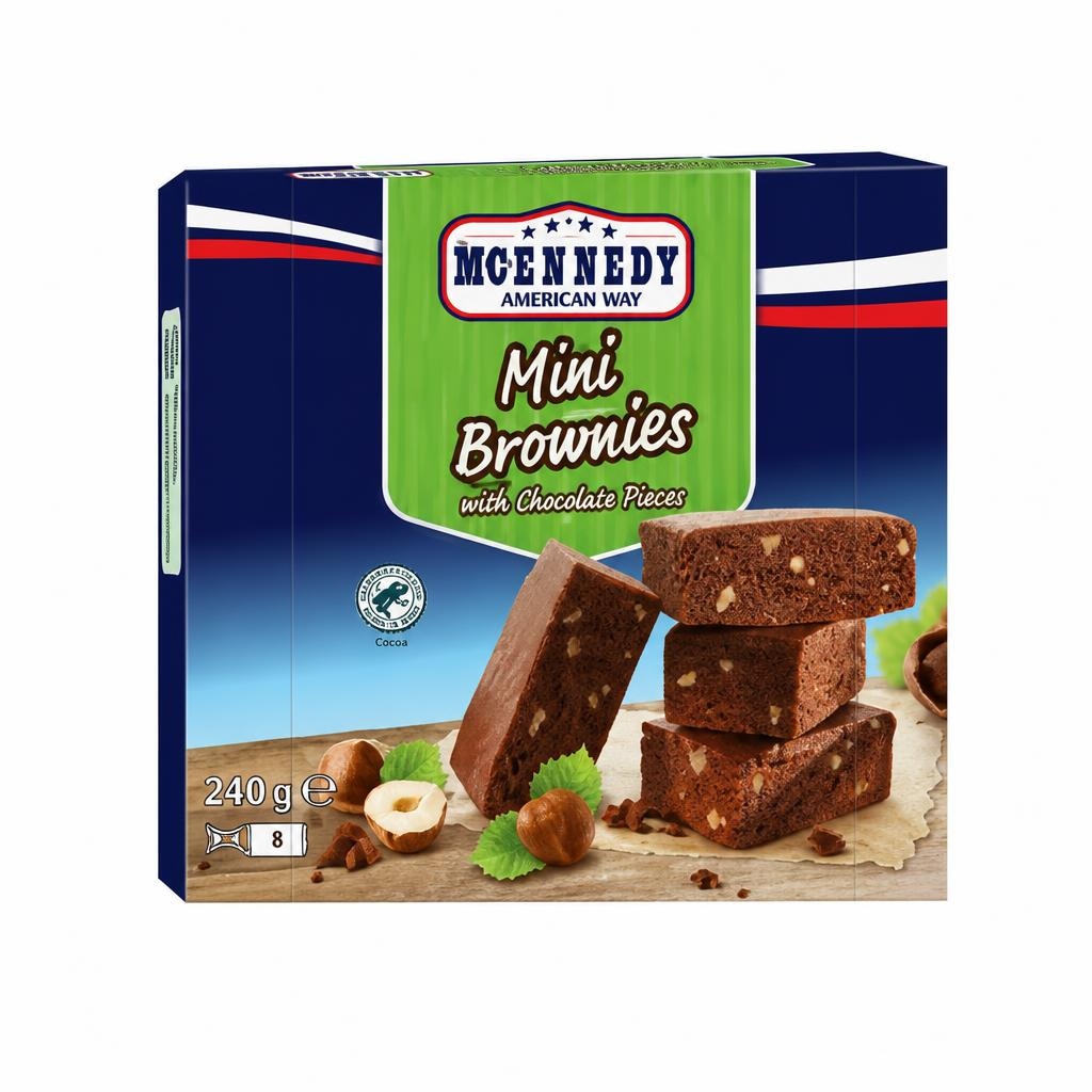 MCENNEDY Mini "Brownie" rezine 8 x 30 g - Akcija v trgovini Lidl