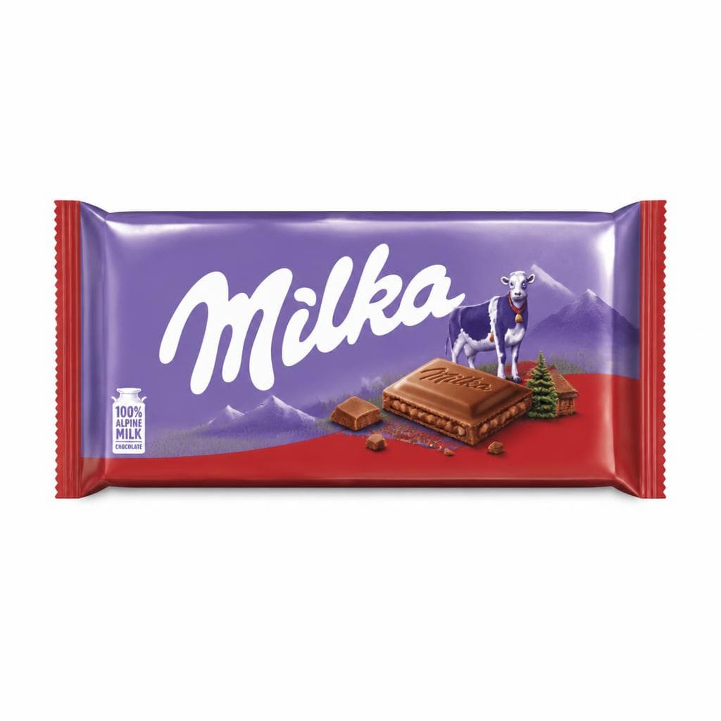 Milka male tablice 90-100 g Akcija v trgovini Mercator