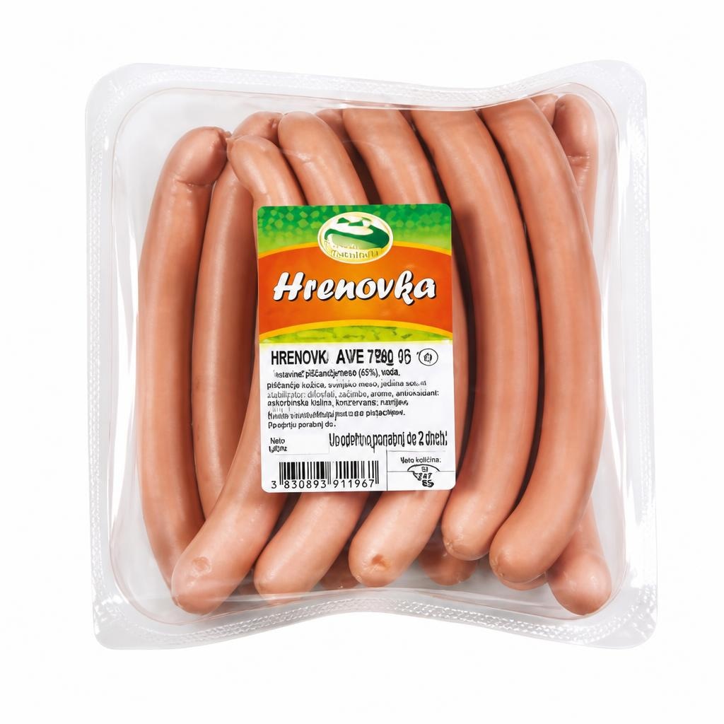 Perutnina Ptuj hrenovke 780 g Akcija v trgovini Jager