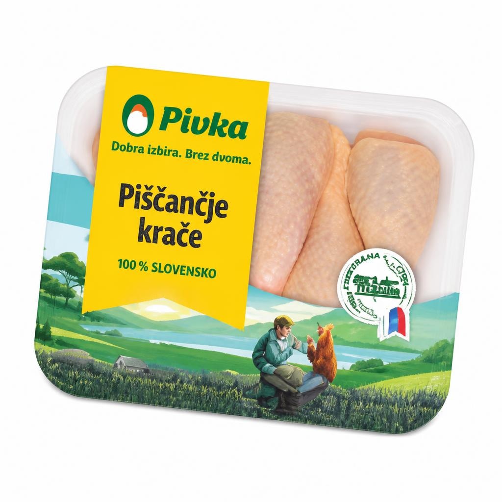 Piščančje krače Pivka 500 g - Akcija v trgovini E.Leclerc